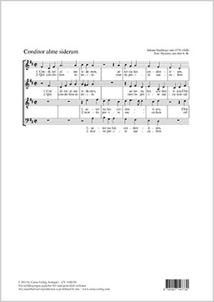 Conditor alme siderum
